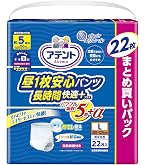 Amazon.co.jp: アテント パンツM 昼1枚安心パンツ 長時間快適プラス 24